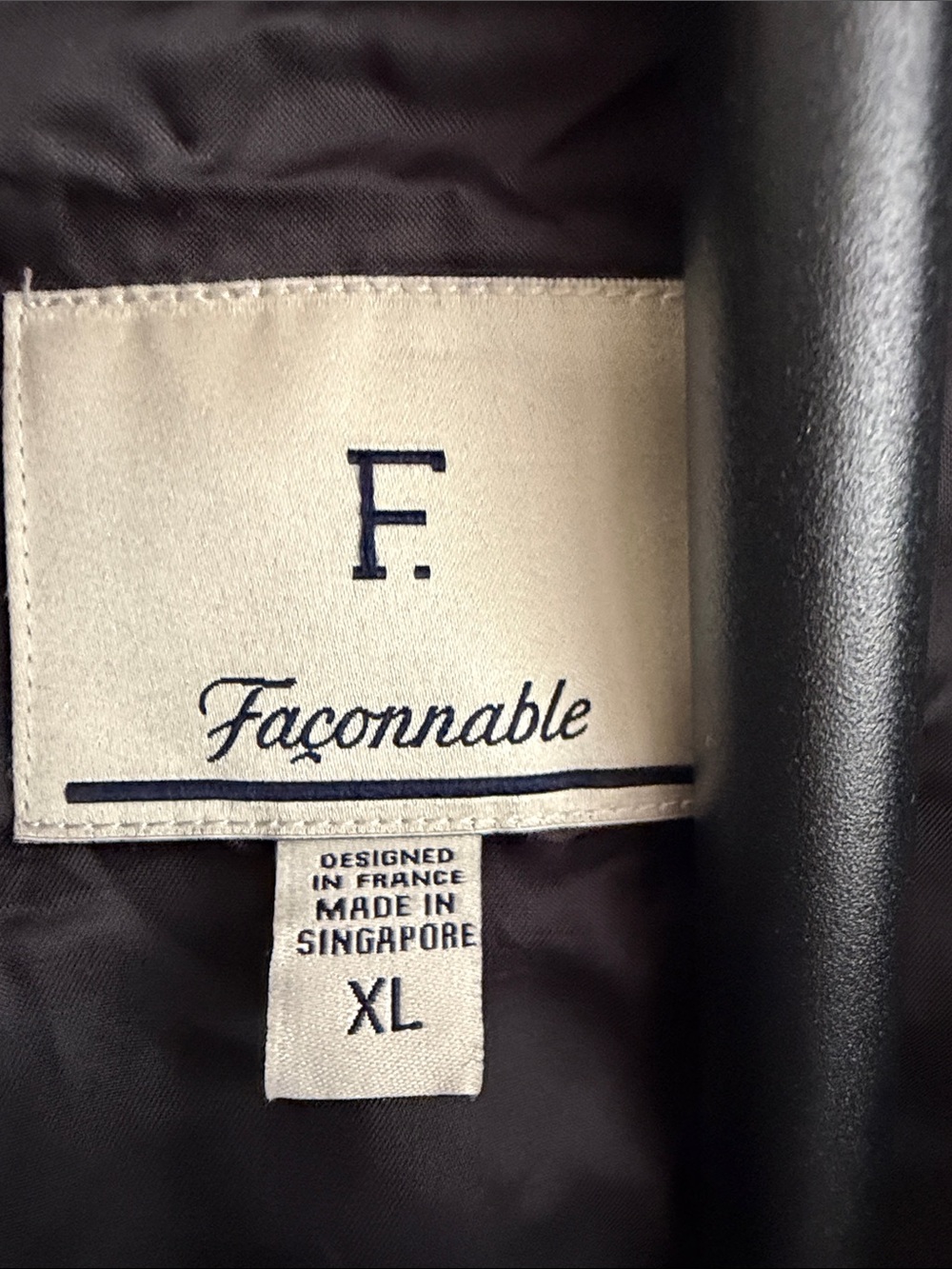 Faconnable Navy Double-Breasted Peacoat - Picture 2 of 10
